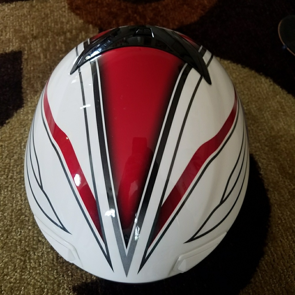 SHOEI Motorcycle Helmet with gloves